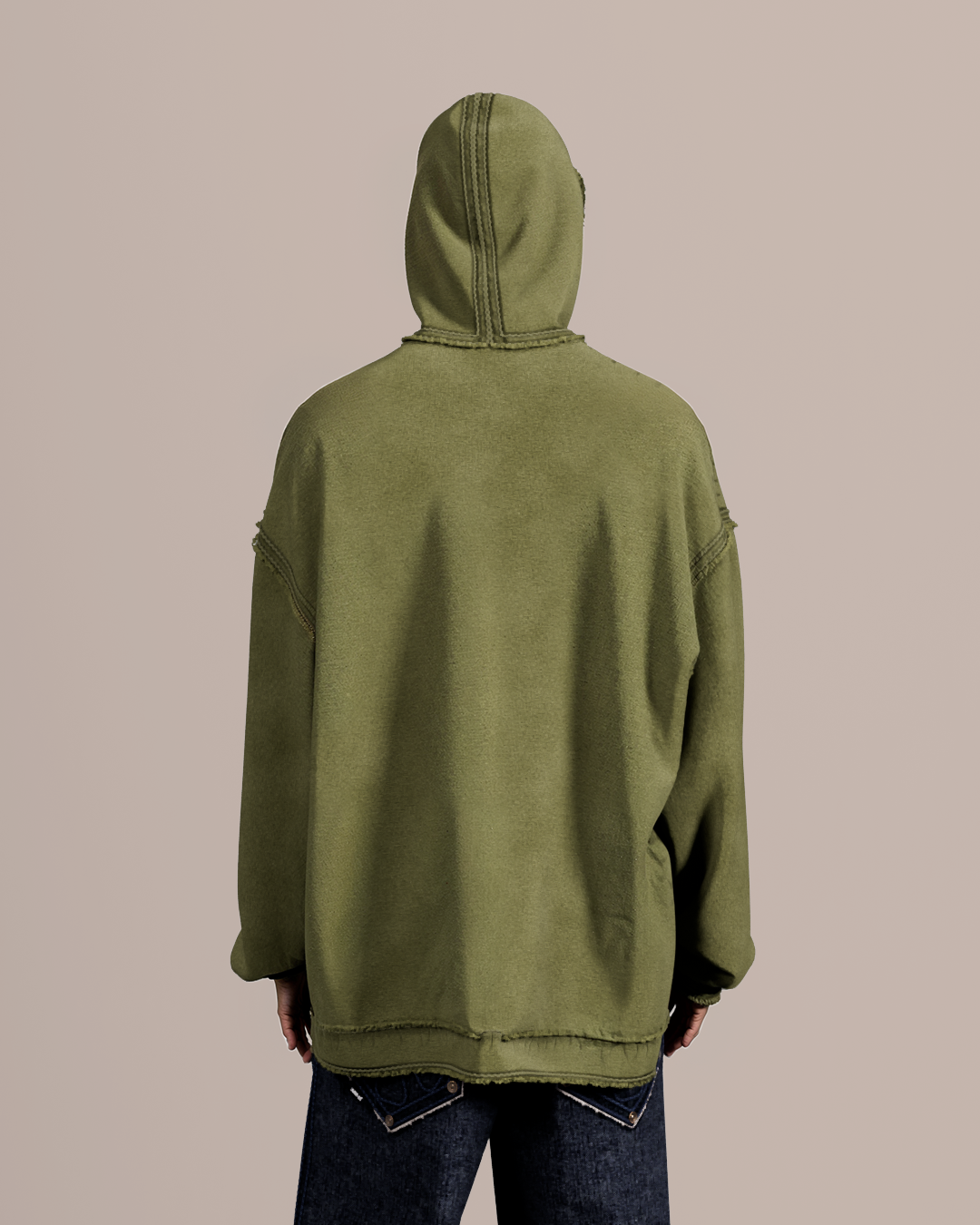 FRANCO HOODIE - Acid Moss