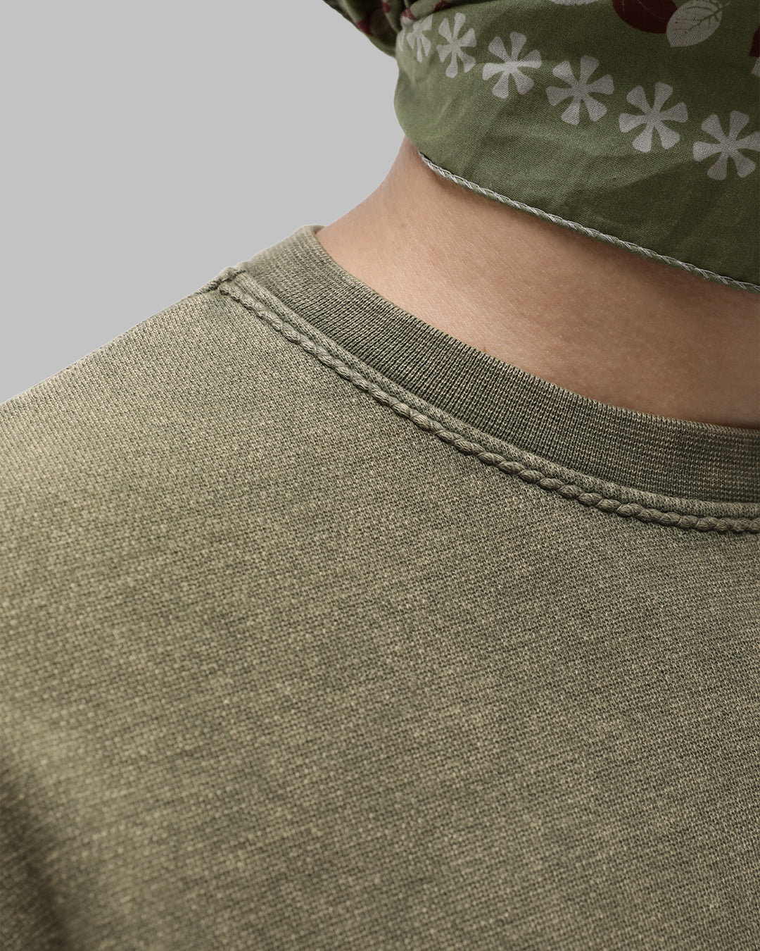 AMBRO CREWNECK - Dust Olive