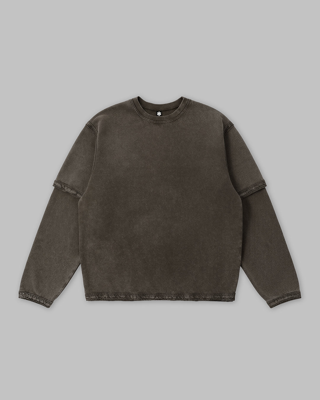 AMBRO CREWNECK - Warm Grey