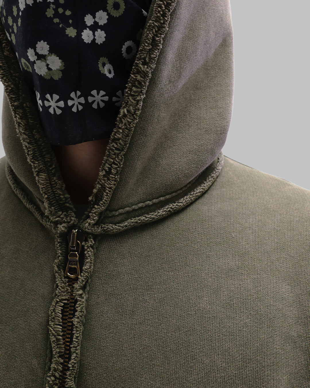 FRANCO HOODIE - Dust Olive