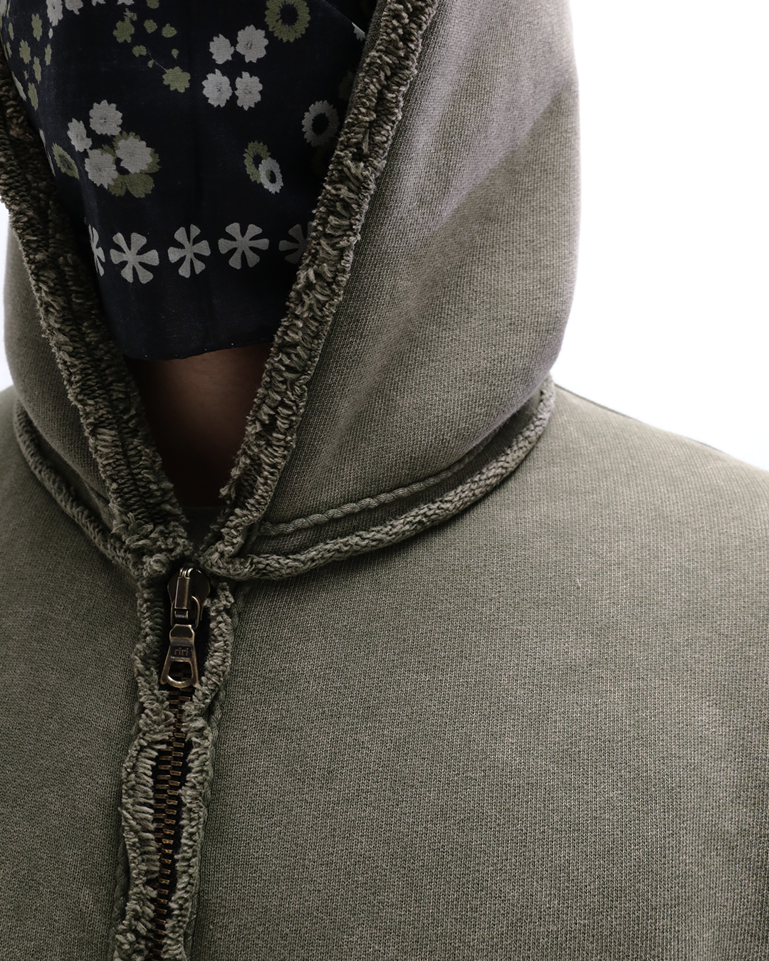 FRANCO HOODIE - Dust Olive