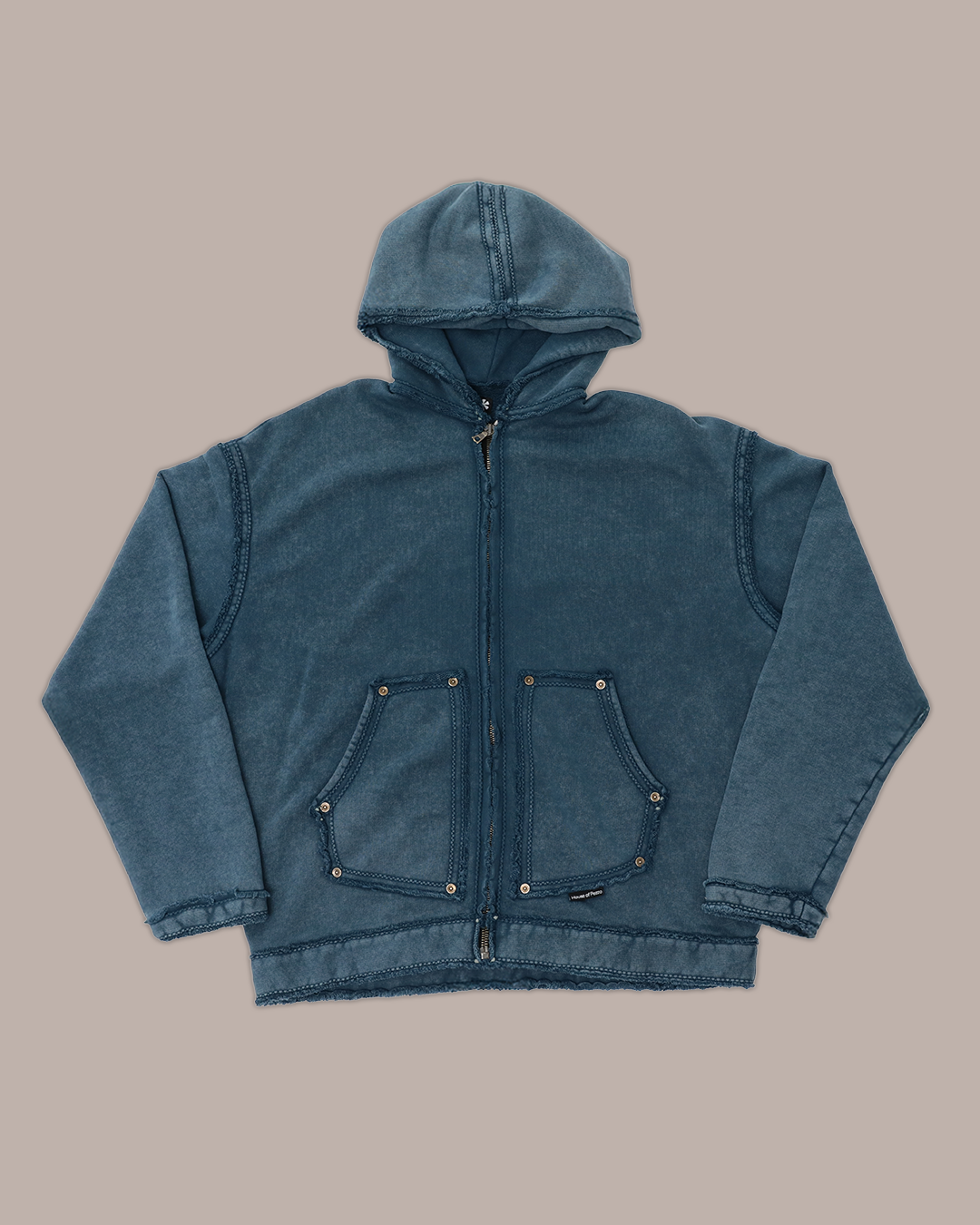 FRANCO HOODIE - Turquoise