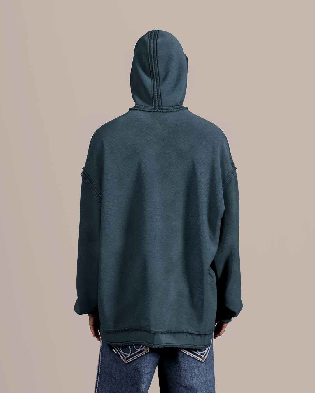 FRANCO HOODIE - Turquoise