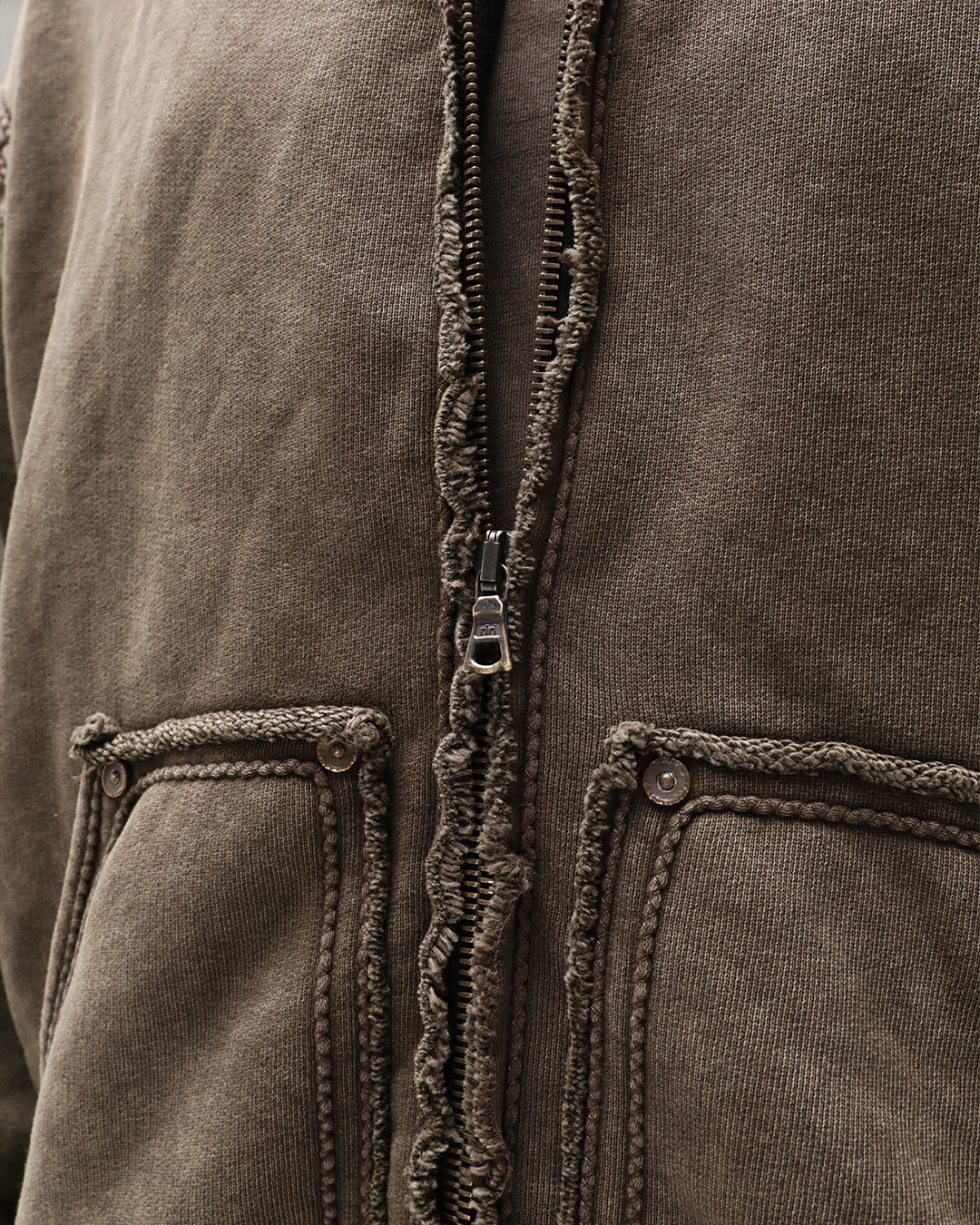 FRANCO HOODIE - Warm Grey