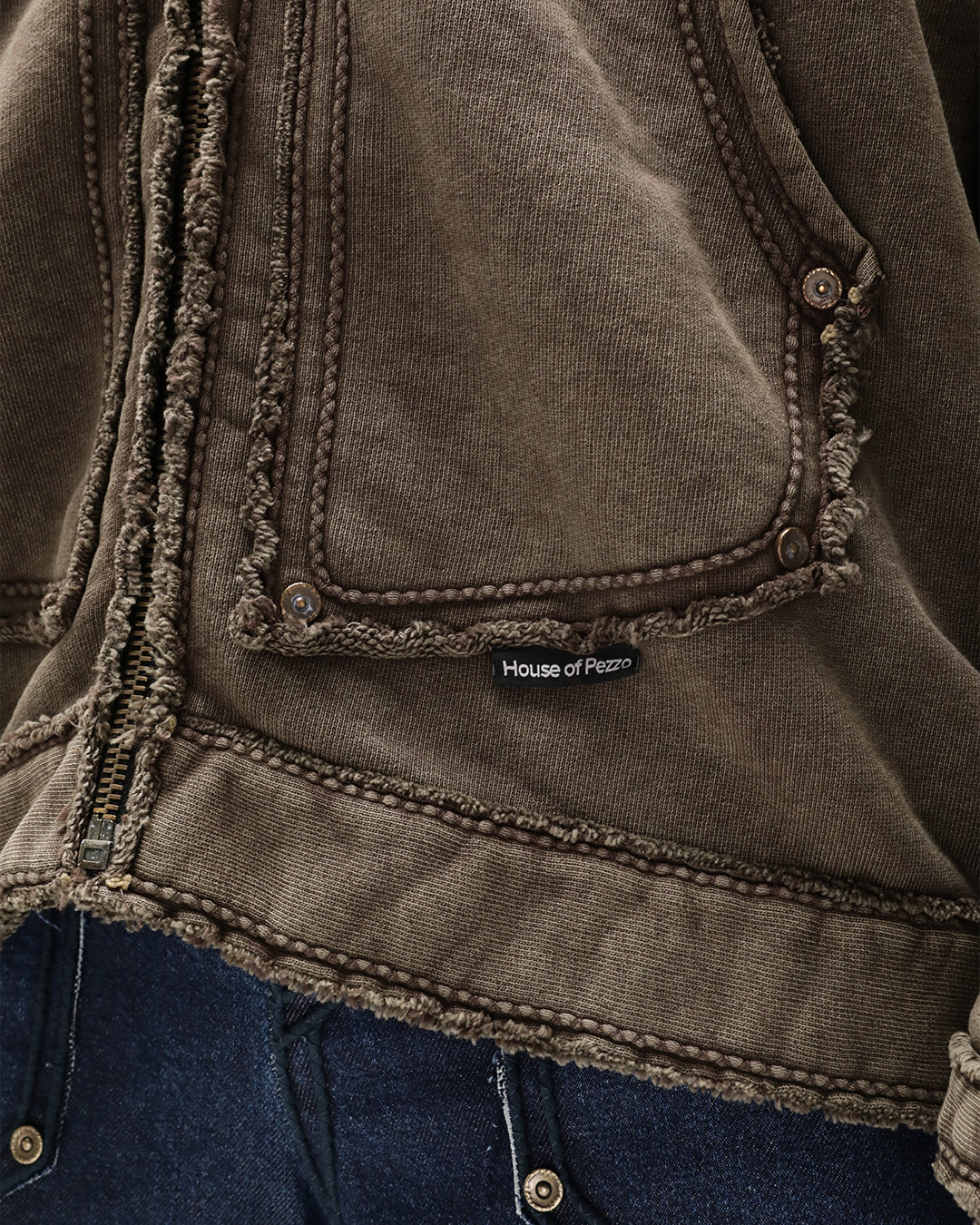 FRANCO HOODIE - Warm Grey