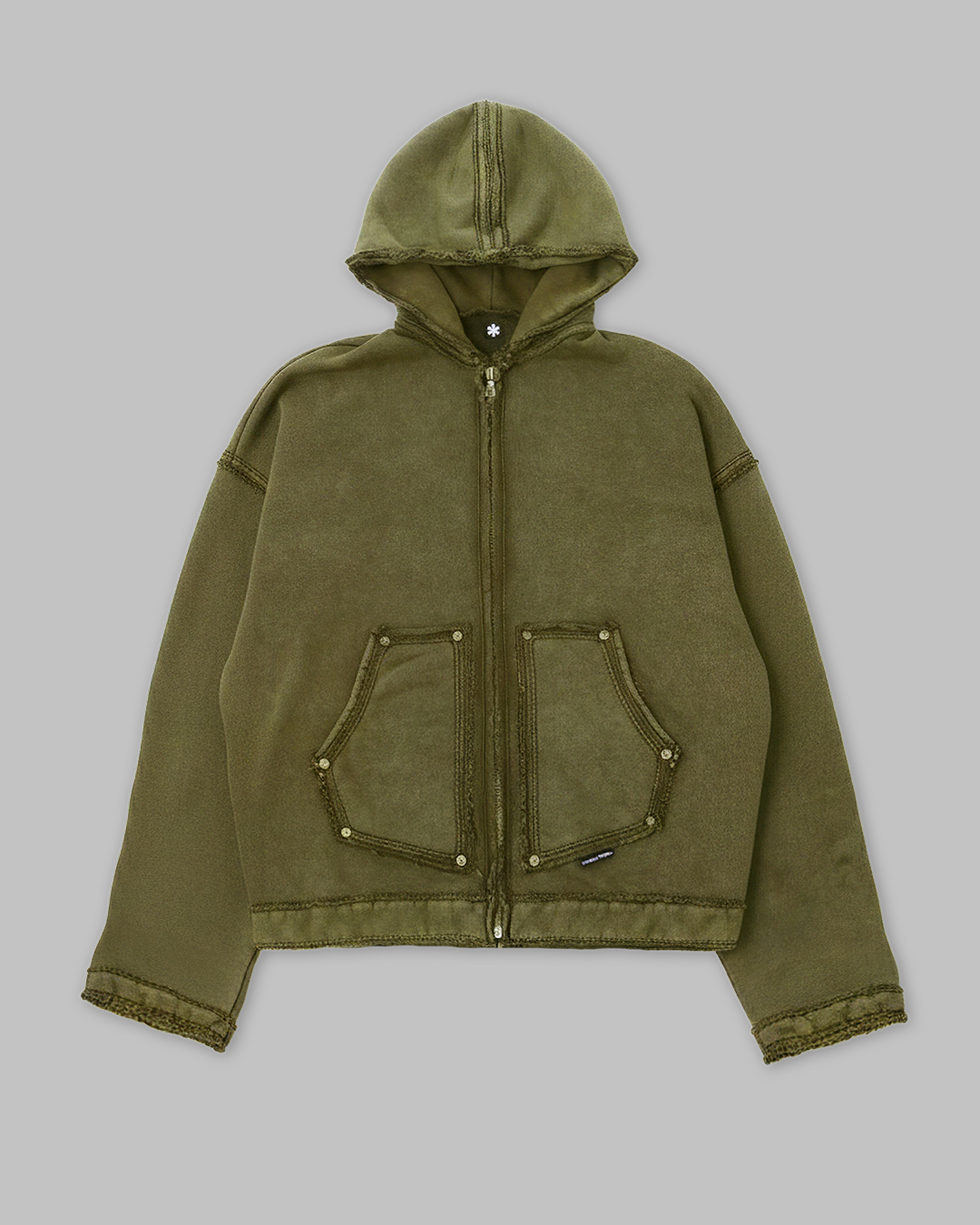 FRANCO HOODIE - Acid Moss