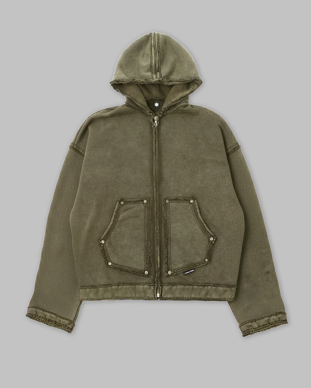 FRANCO HOODIE - Dust Olive