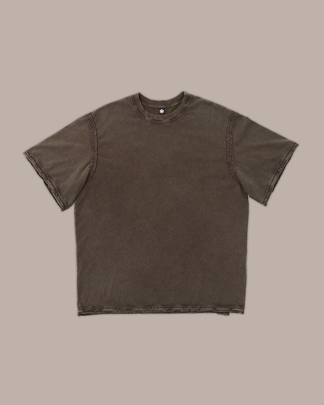 FRECCIA TEE - Warm Grey